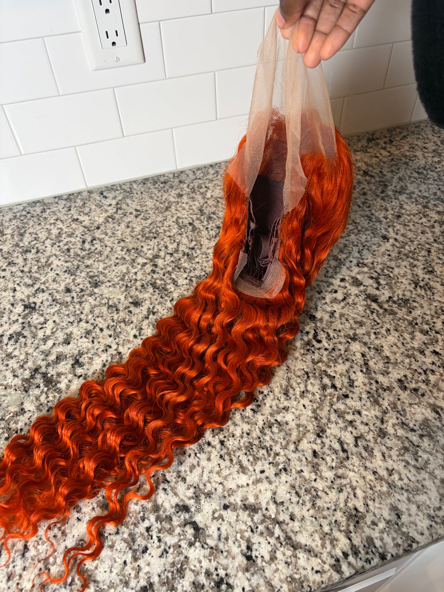 180% Density Deep Wave Wig | 13x4 Transparent Lace Frontal Wig