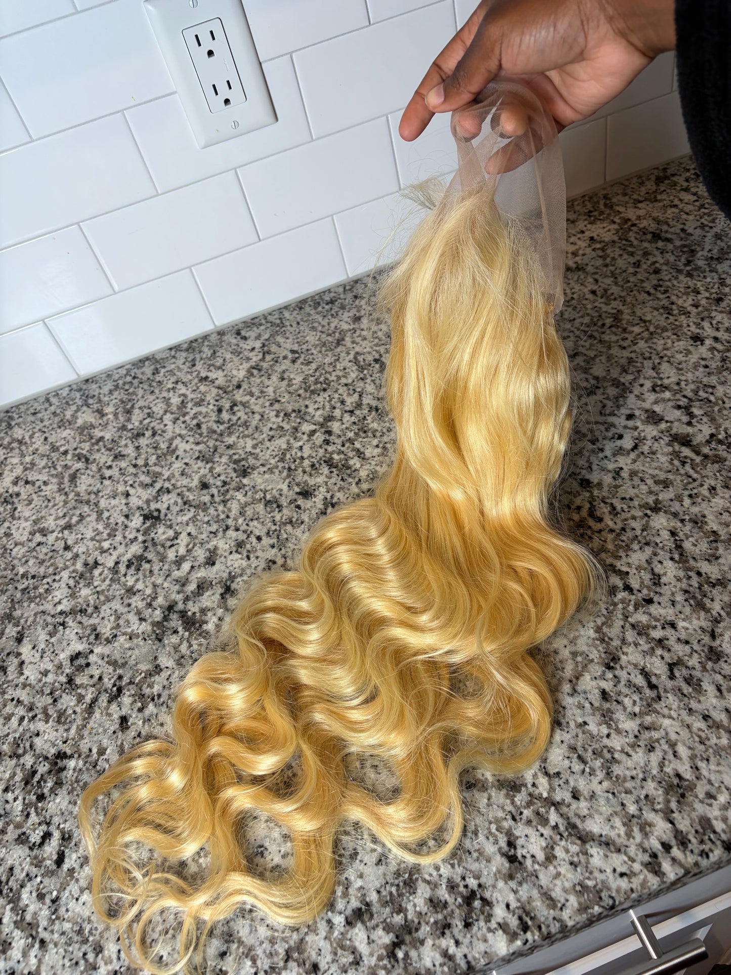13x4 Body Wave Full Frontal Wig 180 Density – Transparent Lace Human Hair