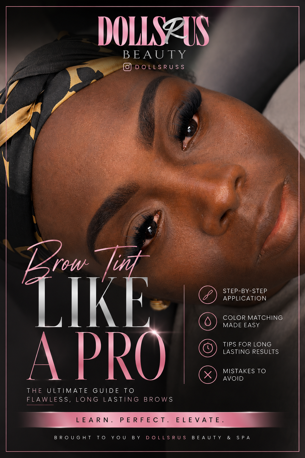 Brow Tint Like A PRO (preorder) lunch date June 12th