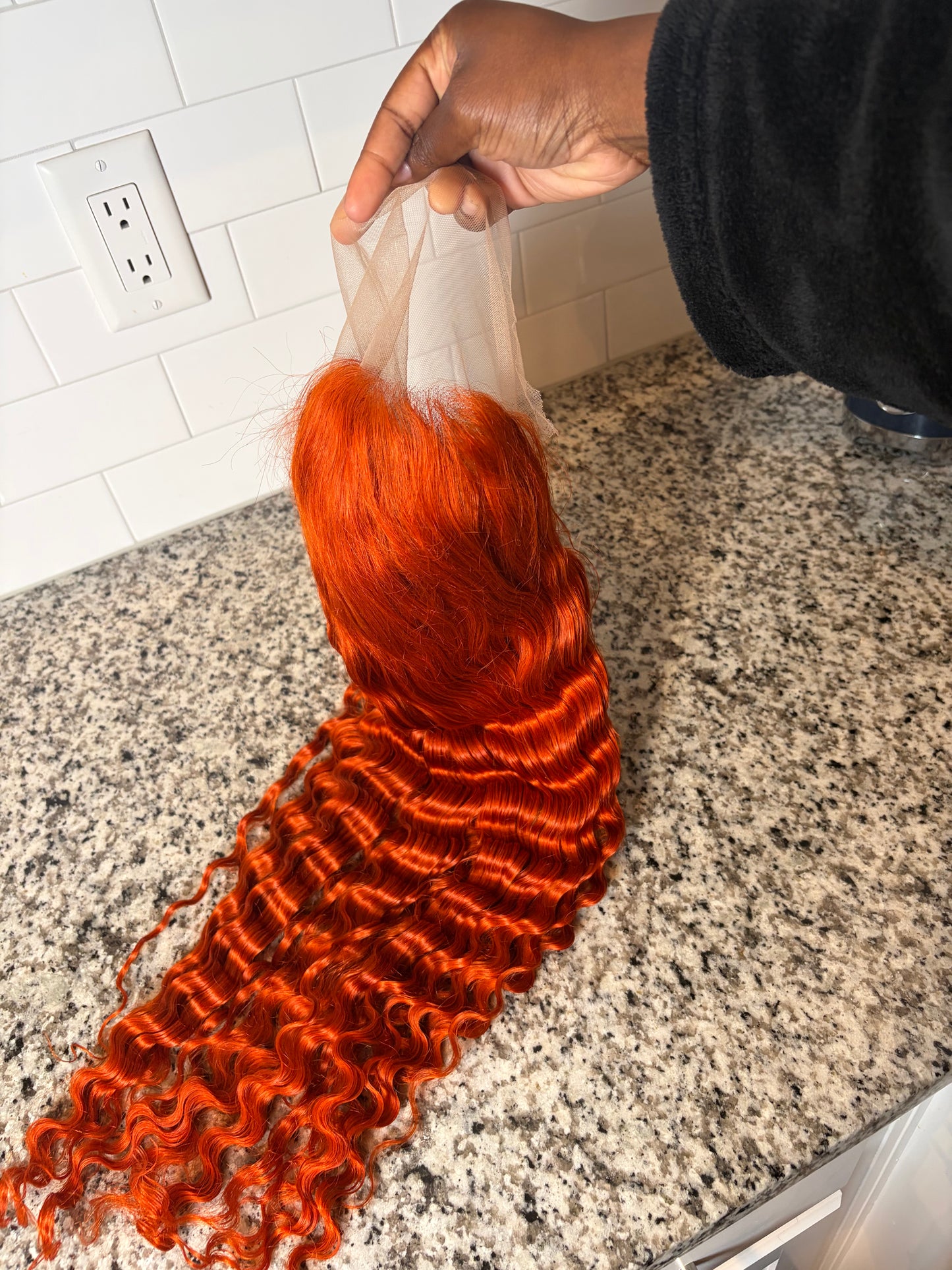 180% Density Deep Wave Wig | 13x4 Transparent Lace Frontal Wig