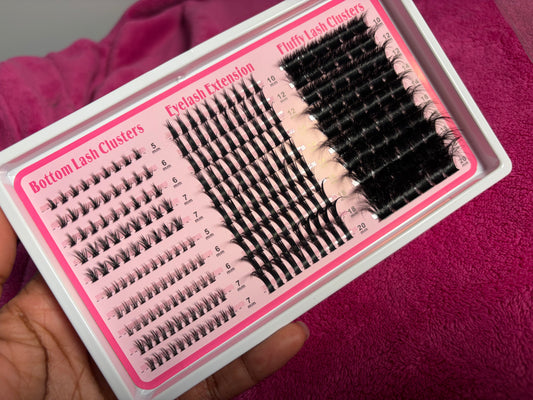 Flirt Doll – Fluffy Spike Clusters + Bottom Lashes