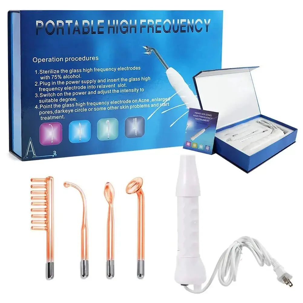 4-in-1 High Frequency Facial Wand