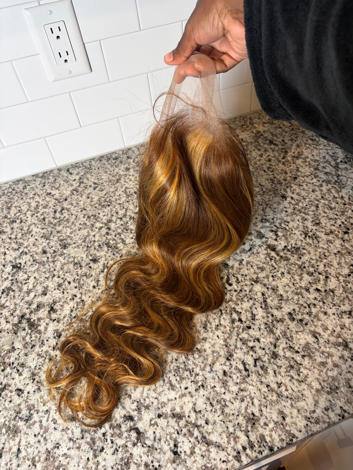 13x4 Body Wave Full Frontal Wig 180 Density – Transparent Lace Human Hair